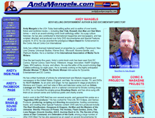 Tablet Screenshot of andymangels.com